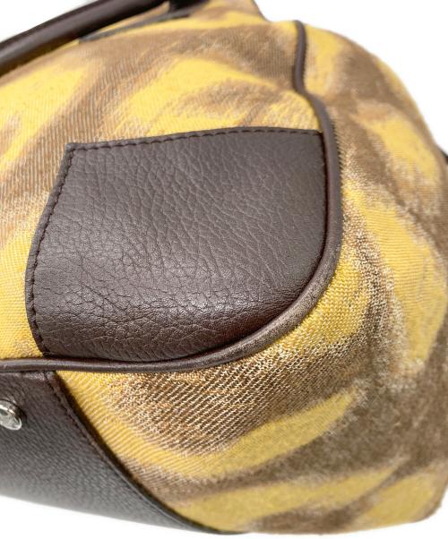 Vivienne Westwood（ヴィヴィアンウエストウッド）Vivienne Westwood (ヴィヴィアンウエストウッド) ヤスミン レオパードトートバッグ ブラウンの古着・服飾アイテム