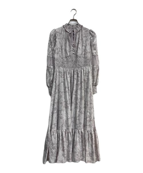 HER LIP TO（ハーリップトゥ）Her lip to (ハーリップトゥ) Winter Floral Long-sleeve Dress ローズペタル サイズ:Ⅿの古着・服飾アイテム