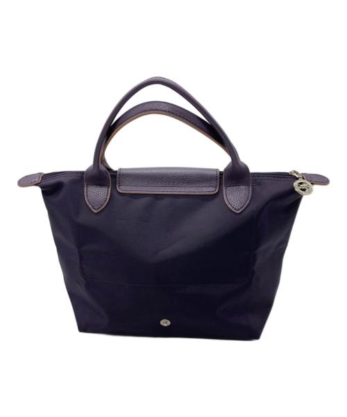 LONGCHAMP（ロンシャン）LONGCHAMP (ロンシャン) プリアージュクラブハンドバッグ パープルの古着・服飾アイテム