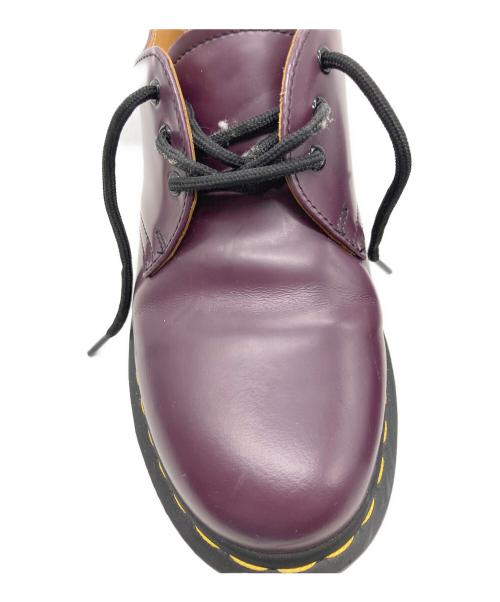 Dr.Martens（ドクターマーチン）Dr.Martens (ドクターマーチン) 3ホールシューズ パープル サイズ:UK5の古着・服飾アイテム