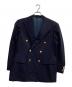 POLO RALPH LAUREN（ポロ・ラルフローレン）の古着「金ボタンダブルブレスドブレザー」｜ネイビー