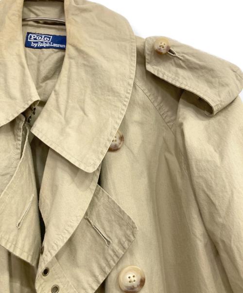 POLO RALPH LAUREN（ポロ・ラルフローレン）POLO RALPH LAUREN (ポロ・ラルフローレン) トレンチコート ベージュ サイズ:Mの古着・服飾アイテム