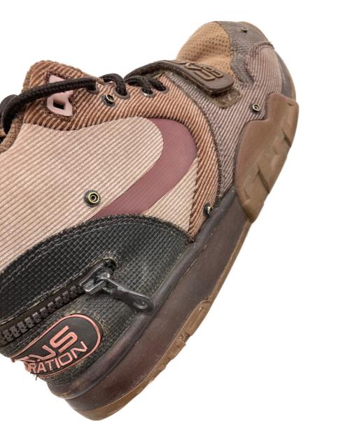 NIKE（ナイキ）NIKE (ナイキ) TRAVIS SCOTT (トラヴィススコット) AIR TRAINER 1 SP ブラウン サイズ:27cmの古着・服飾アイテム