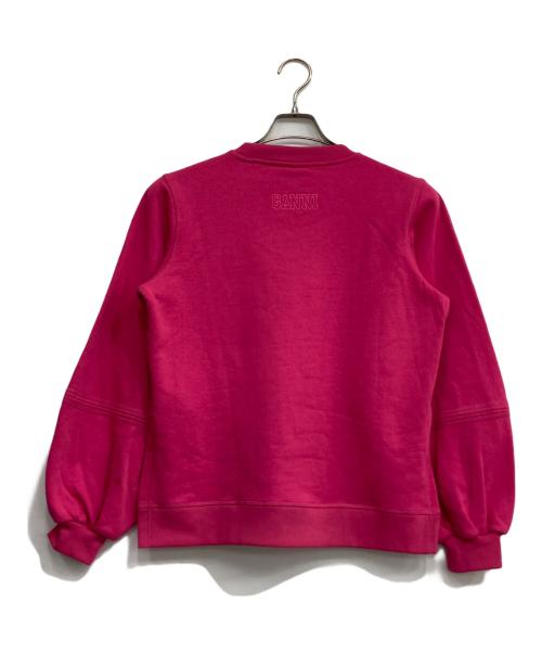 GANNI（ガニー）Ganni (ガニー) パフスリーブスウェット ピンク サイズ:XSの古着・服飾アイテム