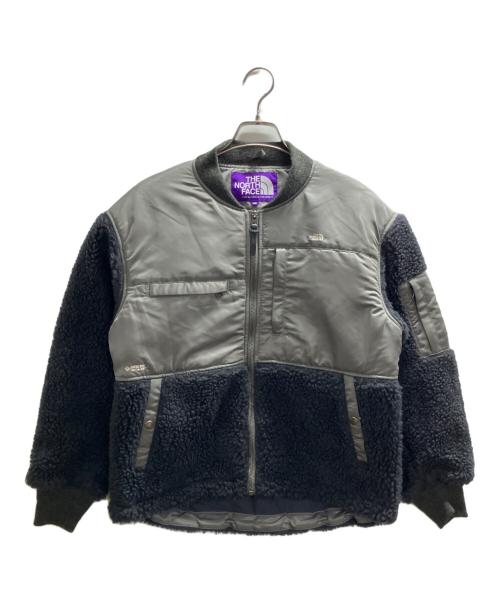 THE NORTHFACE PURPLELABEL（ザ・ノースフェイス パープルレーベル）THE NORTHFACE PURPLELABEL (ザ・ノースフェイス パープルレーベル) Wool Boa Fleece Denali Jacket グレー サイズ:Sの古着・服飾アイテム