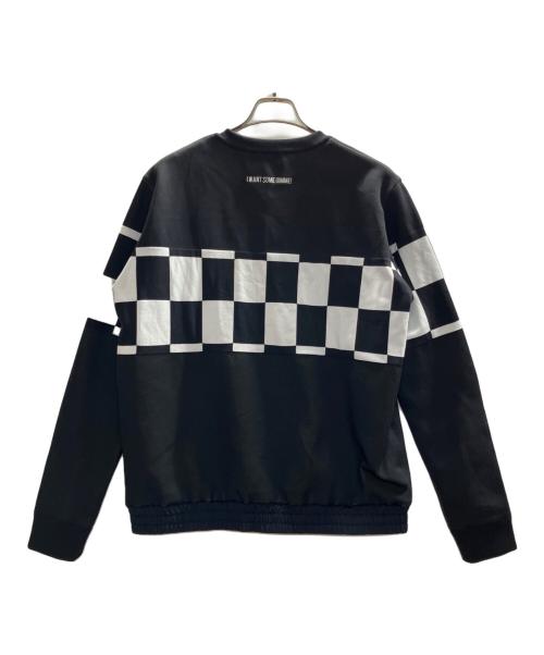 HORN GARMENT（ホーンガーメント）HORN GARMENT (ホーンガーメント) Knit Golf Wear ブラック サイズ:46の古着・服飾アイテム