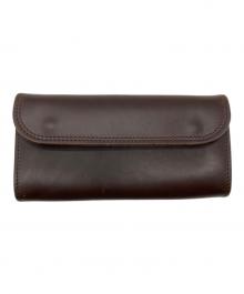 HEATH（ヒース）の古着「CHROMEXCEL LEATHER LONG WALLET」｜ブラウン