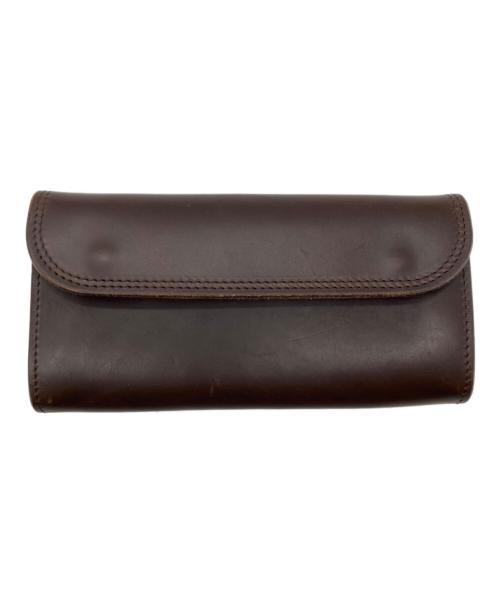 HEATH（ヒース）HEATH (ヒース) CHROMEXCEL LEATHER LONG WALLET ブラウンの古着・服飾アイテム