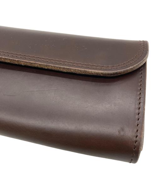 HEATH（ヒース）HEATH (ヒース) CHROMEXCEL LEATHER LONG WALLET ブラウンの古着・服飾アイテム