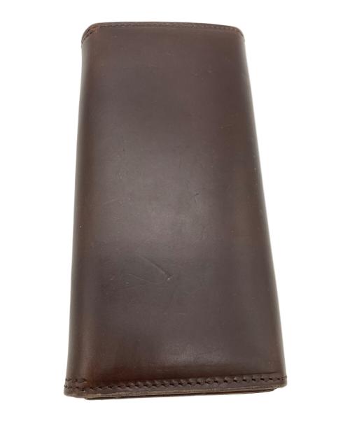 HEATH（ヒース）HEATH (ヒース) CHROMEXCEL LEATHER LONG WALLET ブラウンの古着・服飾アイテム