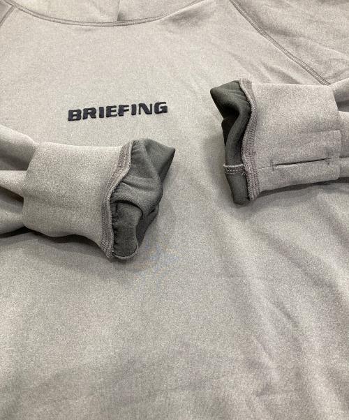 BRIEFING（ブリーフィング）BRIEFING (ブリーフィング) RECOVERY HOODIE グレー サイズ:Lの古着・服飾アイテム