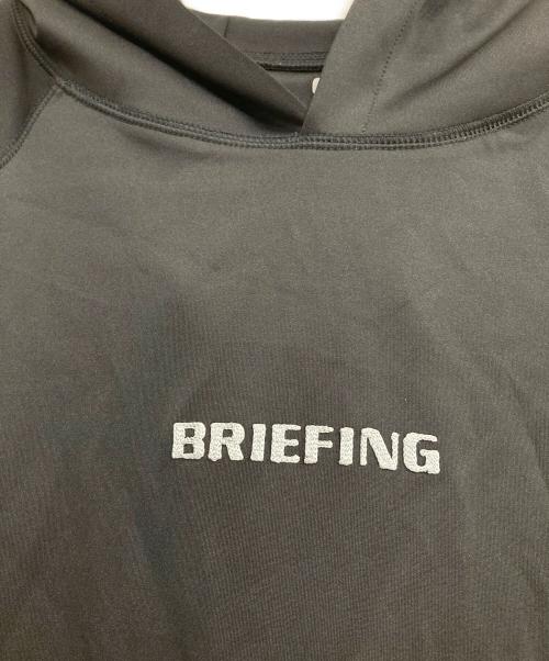 BRIEFING（ブリーフィング）BRIEFING (ブリーフィング) RECOVERY HOODIE ブラック サイズ:Lの古着・服飾アイテム