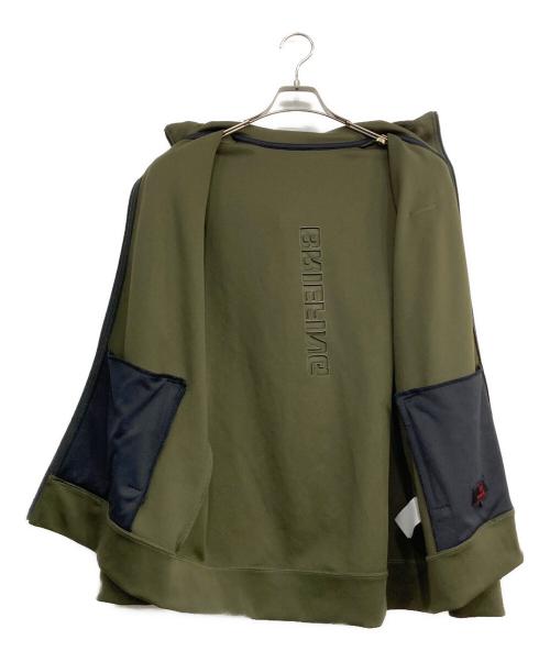 BRIEFING（ブリーフィング）BRIEFING (ブリーフィング) ジップパーカー カーキ サイズ:XLの古着・服飾アイテム