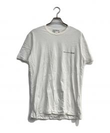 COMME des GARCONS SHIRT（コムデギャルソンシャツ）の古着「プリントTシャツ」｜ホワイト
