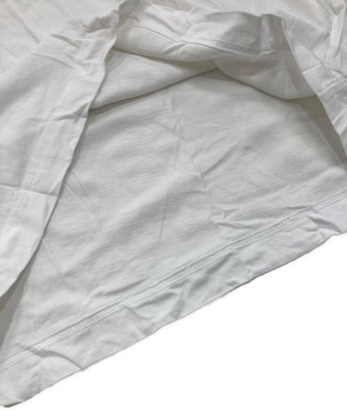 COMME des GARCONS SHIRT（コムデギャルソンシャツ）COMME des GARCONS SHIRT (コムデギャルソンシャツ) プリントTシャツ ホワイト サイズ:Lの古着・服飾アイテム