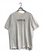 SUPREMEシュプリーム）の古着「Anno Domini Tee」｜ホワイト