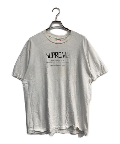 SUPREME（シュプリーム）Supreme (シュプリーム) Anno Domini Tee ホワイト サイズ:Lの古着・服飾アイテム