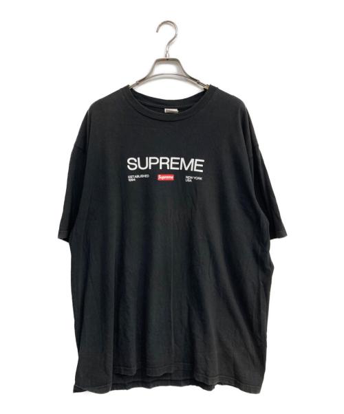 SUPREME（シュプリーム）Supreme (シュプリーム) Est.1994 Tee ブラック サイズ:XLの古着・服飾アイテム