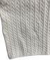 中古・古着 Her lip to (ハーリップトゥ) Puff Sleeve Cable Knit Dress アイボリー サイズ:M：5000円