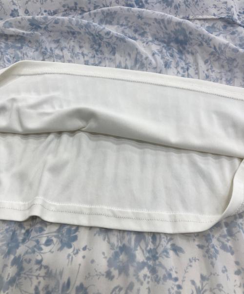 Snidel（スナイデル）Snidel (スナイデル) Sustainaプリーツフリルワンピース ブルーの古着・服飾アイテム