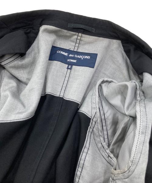 COMME des GARCONS HOMME（コムデギャルソン オム）COMME des GARCONS HOMME (コムデギャルソン オム) テーラードジャケット ブラック サイズ:Sの古着・服飾アイテム