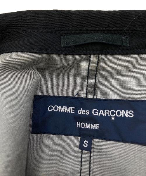 COMME des GARCONS HOMME（コムデギャルソン オム）COMME des GARCONS HOMME (コムデギャルソン オム) テーラードジャケット ブラック サイズ:Sの古着・服飾アイテム