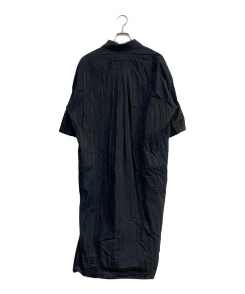 ticca（ティッカ）TICCA (ティッカ) スキッパーシャツワンピース ネイビー サイズ:FREEの古着・服飾アイテム