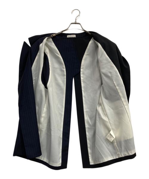 MAISON SPECIAL（メゾンスペシャル）MAISON SPECIAL (メゾンスペシャル) Back Slit Cut off Over ジレ ネイビー サイズ:Freeの古着・服飾アイテム