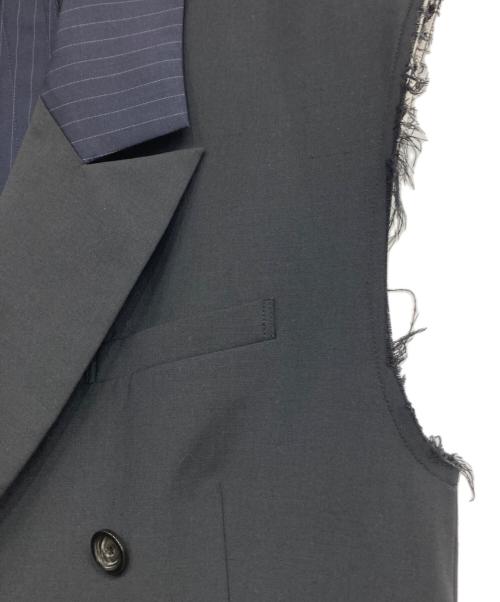 MAISON SPECIAL（メゾンスペシャル）MAISON SPECIAL (メゾンスペシャル) Back Slit Cut off Over ジレ ネイビー サイズ:Freeの古着・服飾アイテム