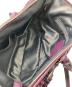 中古・古着 COACH (コーチ) マディソンギャザード2WAYバッグ パープル：5000円