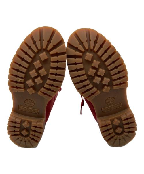Timberland（ティンバーランド）Timberland (ティンバーランド) 6インチプレミアム スエードレースアップ ブーツ レッド サイズ:8 1/2の古着・服飾アイテム