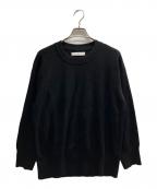 deresデレス）の古着「back line crew neck sweater」｜ブラック