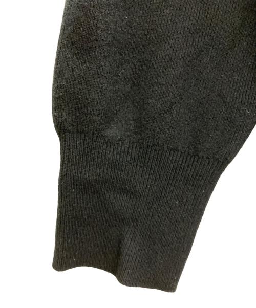 deres（デレス）deres (デレス) back line crew neck sweater ブラック サイズ:Freeの古着・服飾アイテム