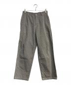 stussyステューシー）の古着「CHINO WORK PANT」｜ホワイト×ブラック