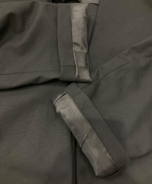 Adam et Rope（アダム エ ロペ）Adam et Rope (アダム エ ロペ) Chambrer ノーカラーセットアップスーツ ブラック サイズ:Ⅼの古着・服飾アイテム
