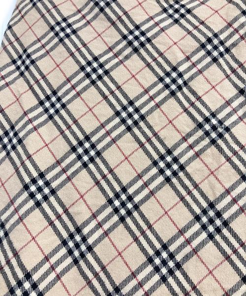 BURBERRY BLUE LABEL（バーバリー ブルー レーベル）BURBERRY BLUE LABEL (バーバリー ブルー レーベル) ノバチェックウールスカート ベージュ サイズ:38の古着・服飾アイテム