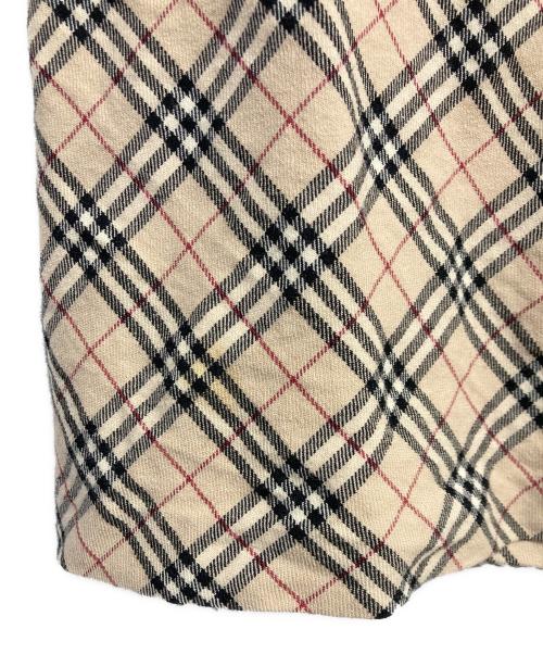BURBERRY BLUE LABEL（バーバリー ブルー レーベル）BURBERRY BLUE LABEL (バーバリー ブルー レーベル) ノバチェックウールスカート ベージュ サイズ:38の古着・服飾アイテム