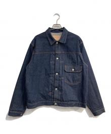 STUDIO D'ARTISAN（ステュディオダルチザン）の古着「スヴィンゴールドデニムジャケット」｜インディゴ