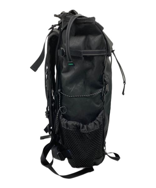 and wander（アンドワンダー）and wander (アンドワンダー) エコパック 30L バックパック ブラックの古着・服飾アイテム