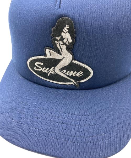 SUPREME（シュプリーム）Supreme (シュプリーム) Pin Up Mesh Back 5-Panel ネイビーの古着・服飾アイテム