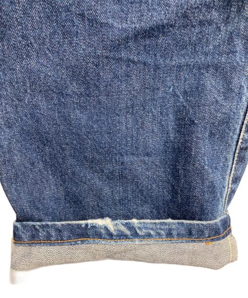 EVISU（エヴィス）EVISU (エヴィス) シンチバックストレートデニムパンツ ネイビー サイズ:31の古着・服飾アイテム