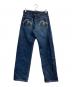EVISU (エヴィス) シンチバックストレートデニムパンツ ネイビー サイズ:31：8000円