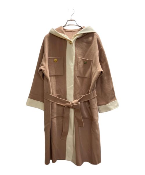 GRACE CLASS（グレースクラス）GRACE CLASS (グレースクラス) ラインフードリバーコート ブラウン サイズ:36の古着・服飾アイテム