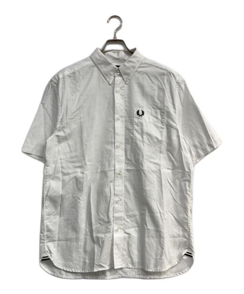 FRED PERRY（フレッドペリー）FRED PERRY (フレッドペリー) SHORT SLEEVE OXFORD ホワイト サイズ:Lの古着・服飾アイテム