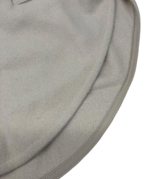 BEARDSLEY（ビアズリー）BEARDSLEY (ビアズリー) ウールポンチョコート ベージュ サイズ:FREEの古着・服飾アイテム