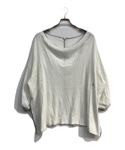 BEARDSLEY（ビアズリー）BEARDSLEY (ビアズリー) イニシャルメロープルオーバー ホワイト サイズ:Freeの古着・服飾アイテム