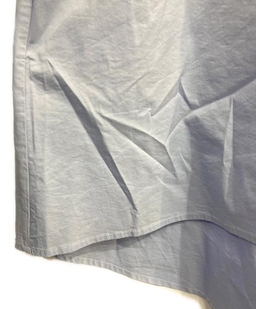BEARDSLEY（ビアズリー）BEARDSLEY (ビアズリー) フレアロングシャツ ブルー サイズ:ｆｒｅｅの古着・服飾アイテム