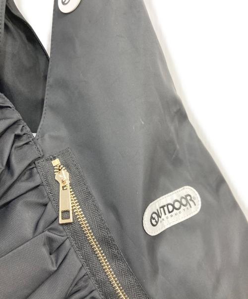 OUTDOOR（アウトドア）OUTDOOR (アウトドア) RISLEY (リズレー) トライアングルフリルバッグ ブラックの古着・服飾アイテム