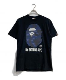 A BATHING APE（アベイシングエイプ）の古着「プリントTシャツ」｜ブラック
