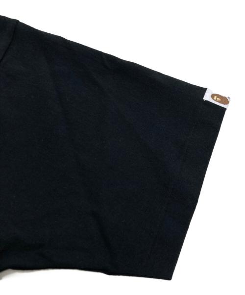 A BATHING APE（アベイシングエイプ）A BATHING APE (アベイシングエイプ) プリントTシャツ ブラック サイズ:Mの古着・服飾アイテム